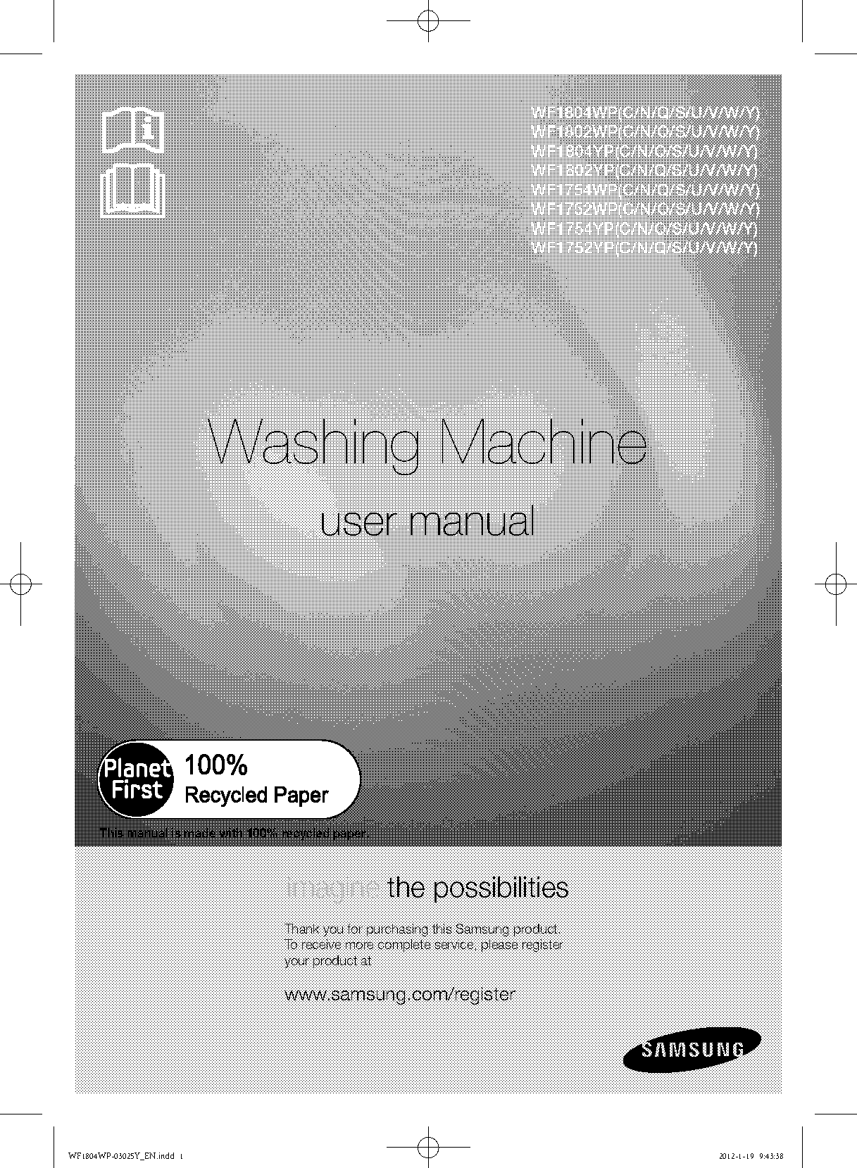 samsung ecobubble washing machine instructions